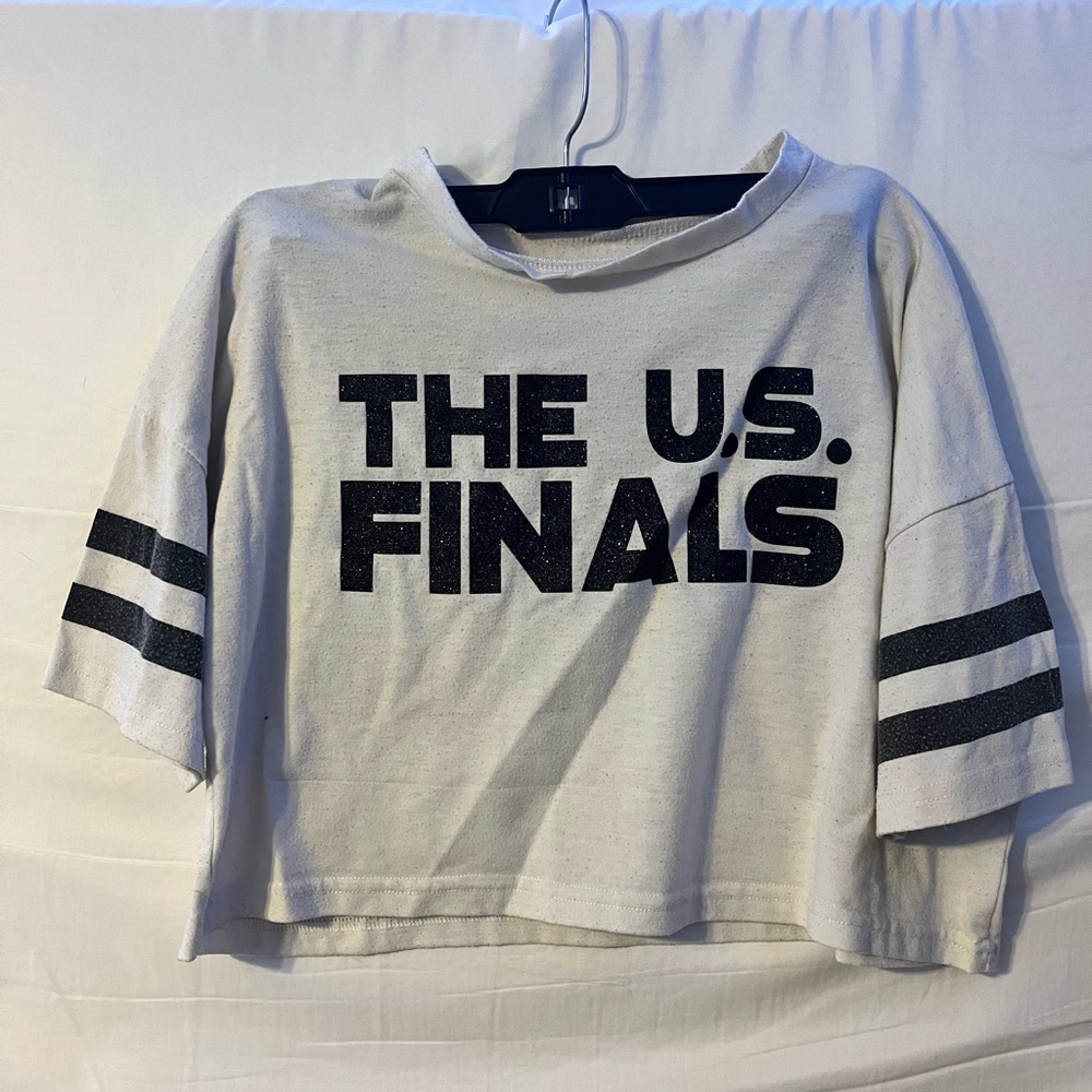 cheer competition crop top